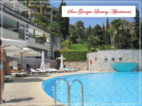 San Giorgio Luxury Apartment Taormina-Panoramic Pool & Parking Space